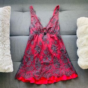 FLORA NIKROOZ Babydoll Chemise